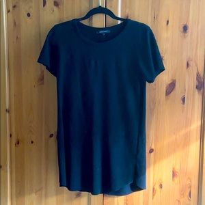 Black t-shirt dress